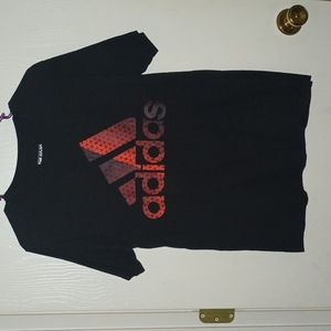 Adidas black & red Tshirt
